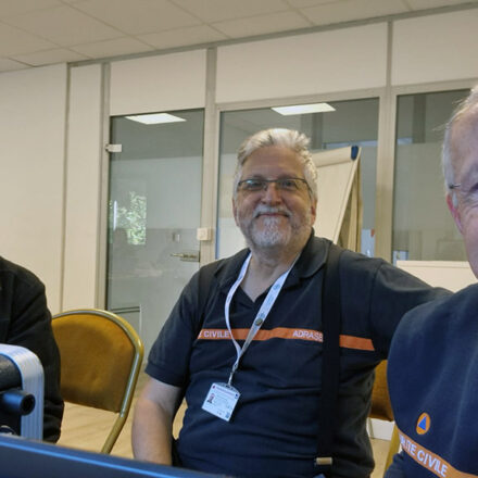 ADRASEC 91 - Exercice Hydros 25 - Liaison COD - PCO de Montgeron (14.10.25)-2