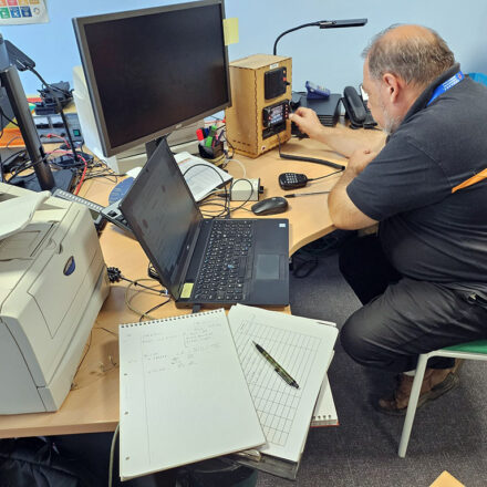 ADRASEC 91 - Exercice Hydros 25 - Liaison COD - PCO de Montgeron (14.10.25)-3